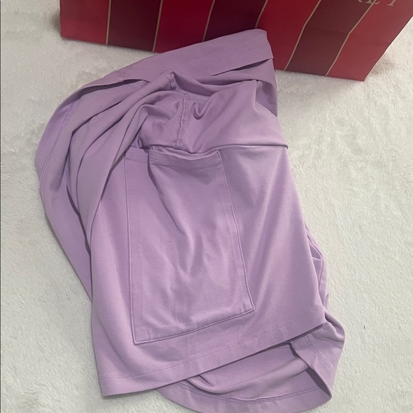 Pre Owned Victoria’s Secret PINK Active Skort lilac Size L - Picture 8 of 10